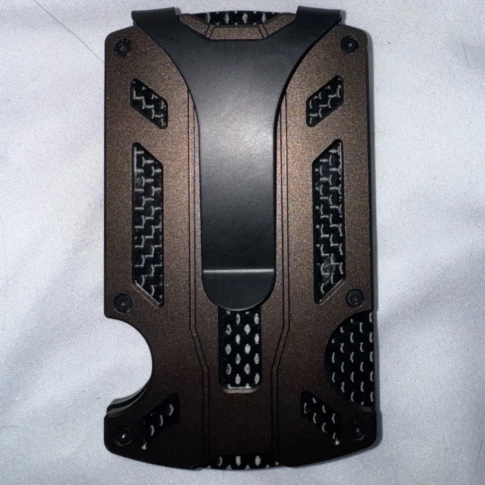 Men’s Metal Card Holder and Money Clip